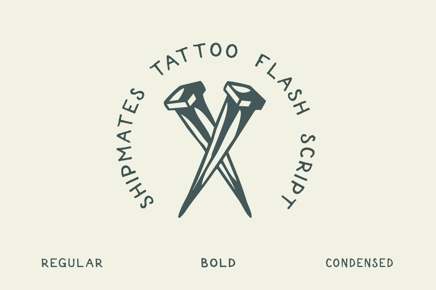 Shipmates Tattoo Script