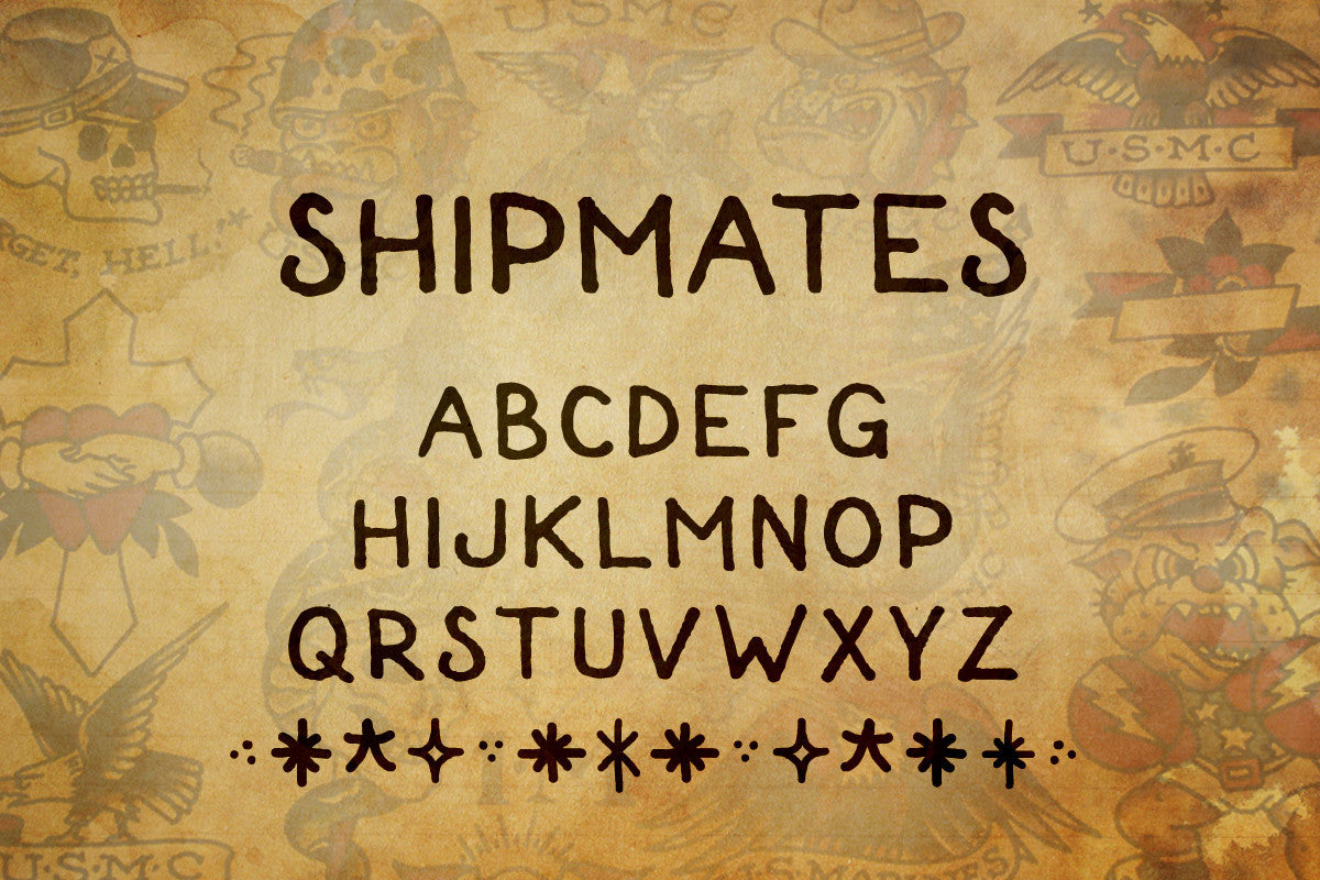 Tattoo Font Collection