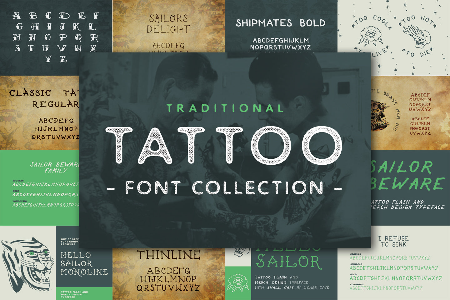 Tattoo Font Collection