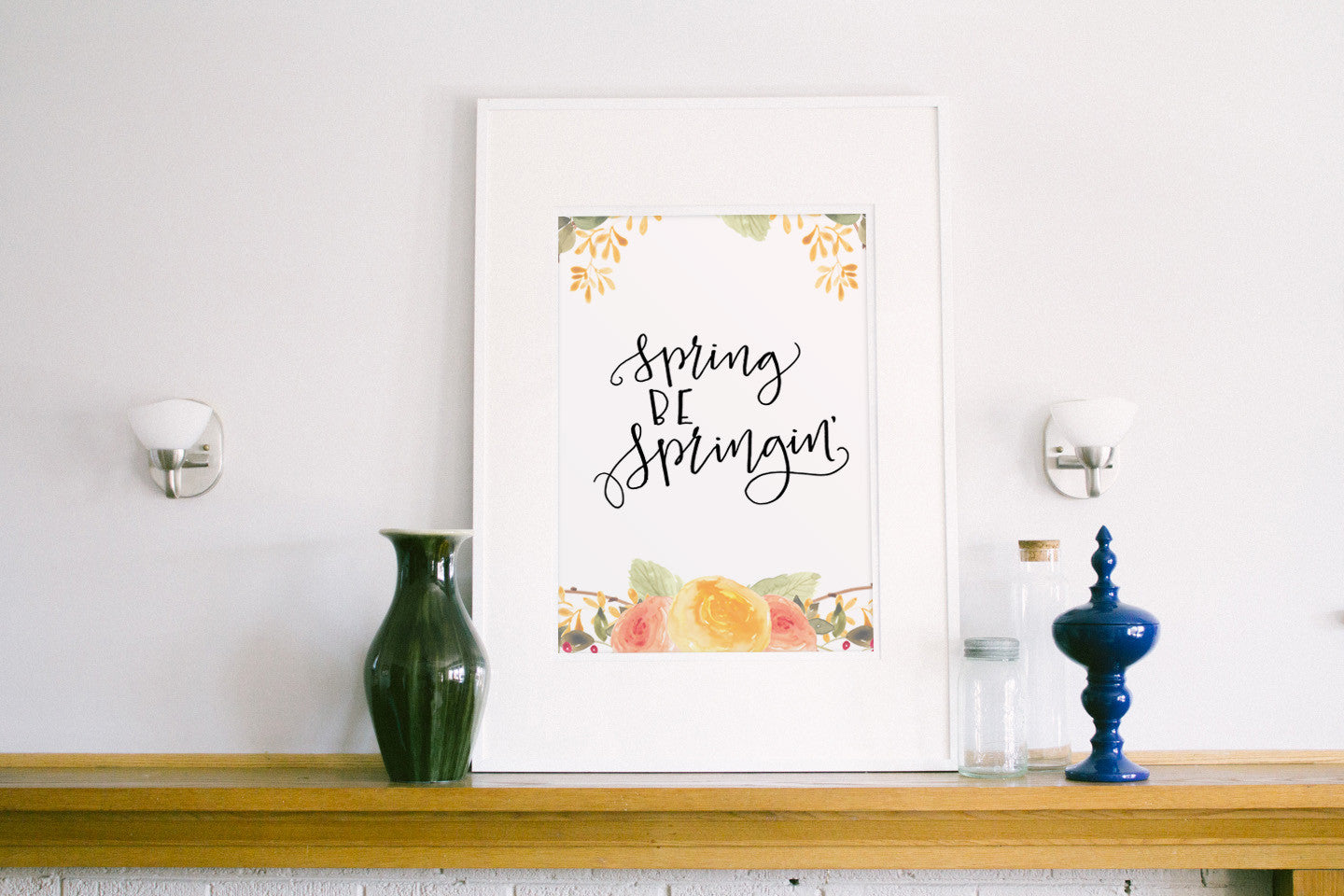 Spring art print