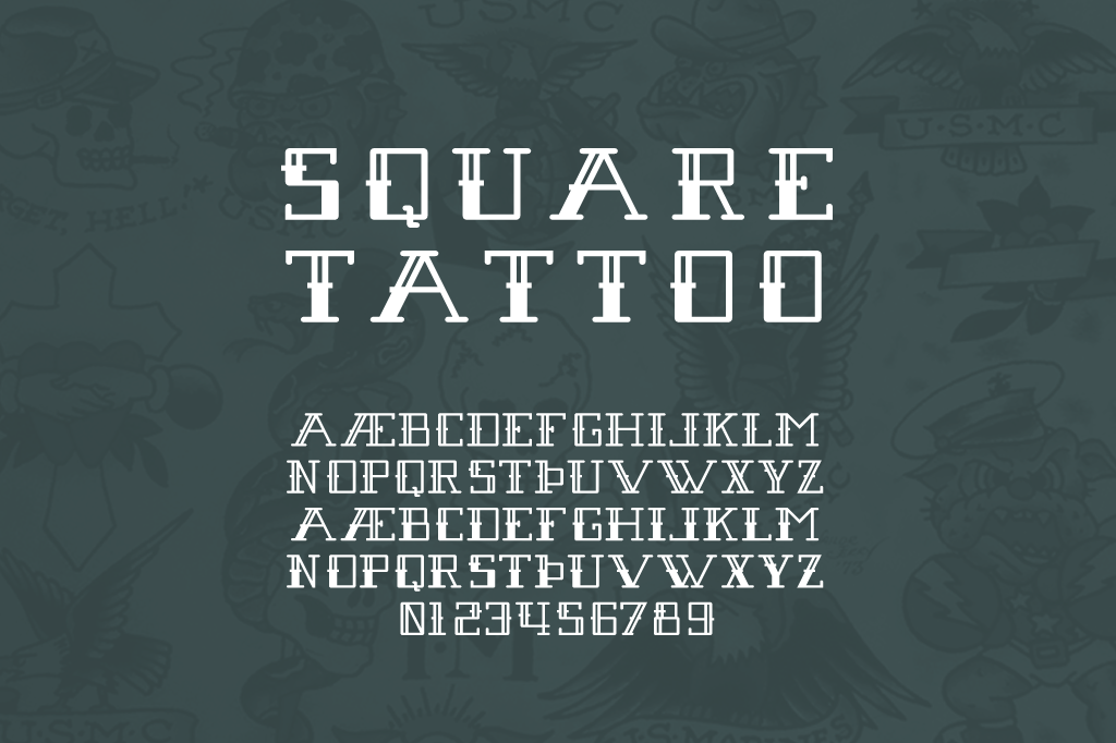 Square Tattoo Regular