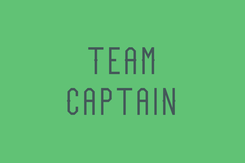 Team Captain athletic sports font by Out of Step Font Company